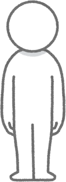 Illustration of a Standing Stick Figure